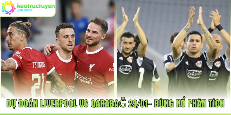 Dự đoán Liverpool Vs Qarabağ 29/01- Bùng Nổ Phân Tích